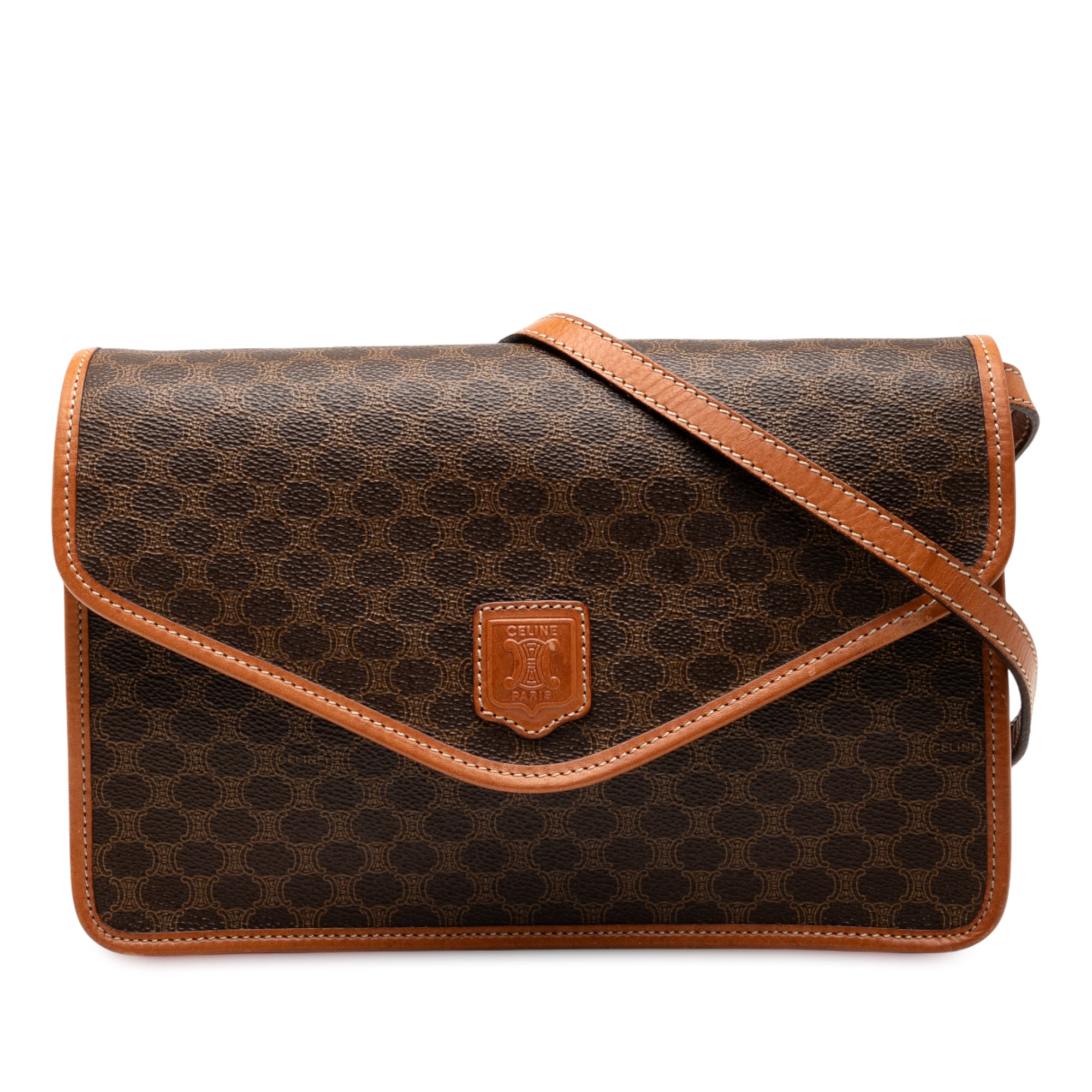 Macadam Coated Canvas Crossbody