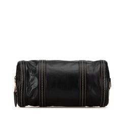 Small Leather Duchessa Boston Bag