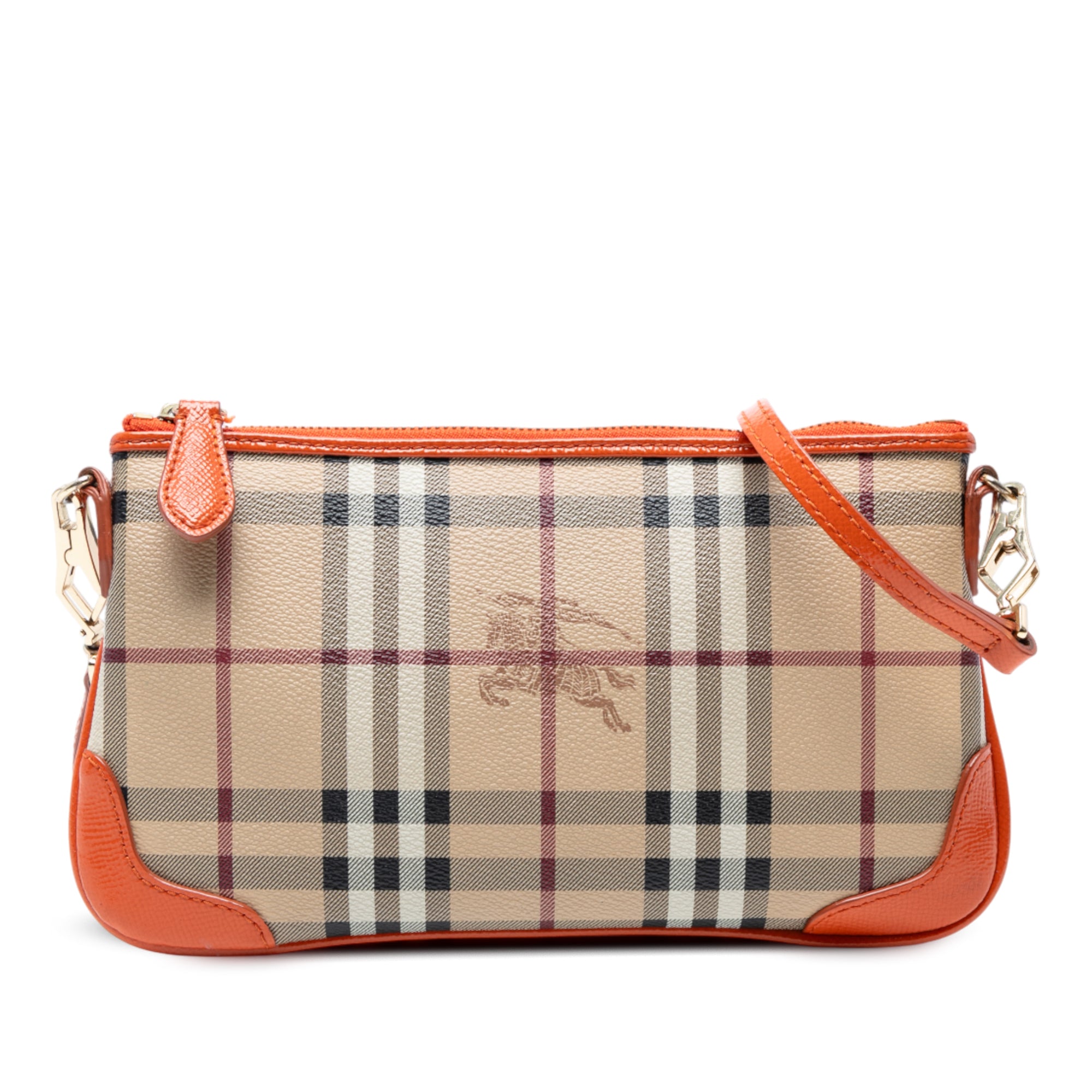 Haymarket Check Coated Canvas Peyton Crossbody