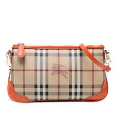 Haymarket Check Coated Canvas Peyton Crossbody