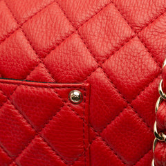 XXL Quilted Calfskin Travel Flap
