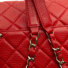 XXL Quilted Calfskin Travel Flap