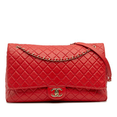 XXL Quilted Calfskin Travel Flap
