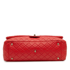 XXL Quilted Calfskin Travel Flap