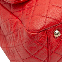 XXL Quilted Calfskin Travel Flap
