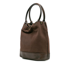 Canvas Ring Top Handle Bag