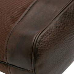 Canvas Ring Top Handle Bag