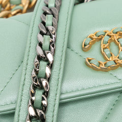 Quilted Lambskin 19 Wallet on Chain