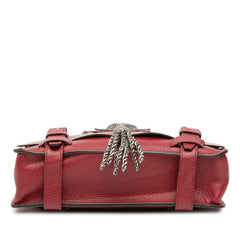 Leather Bamboo Convertible Top Handle Bag