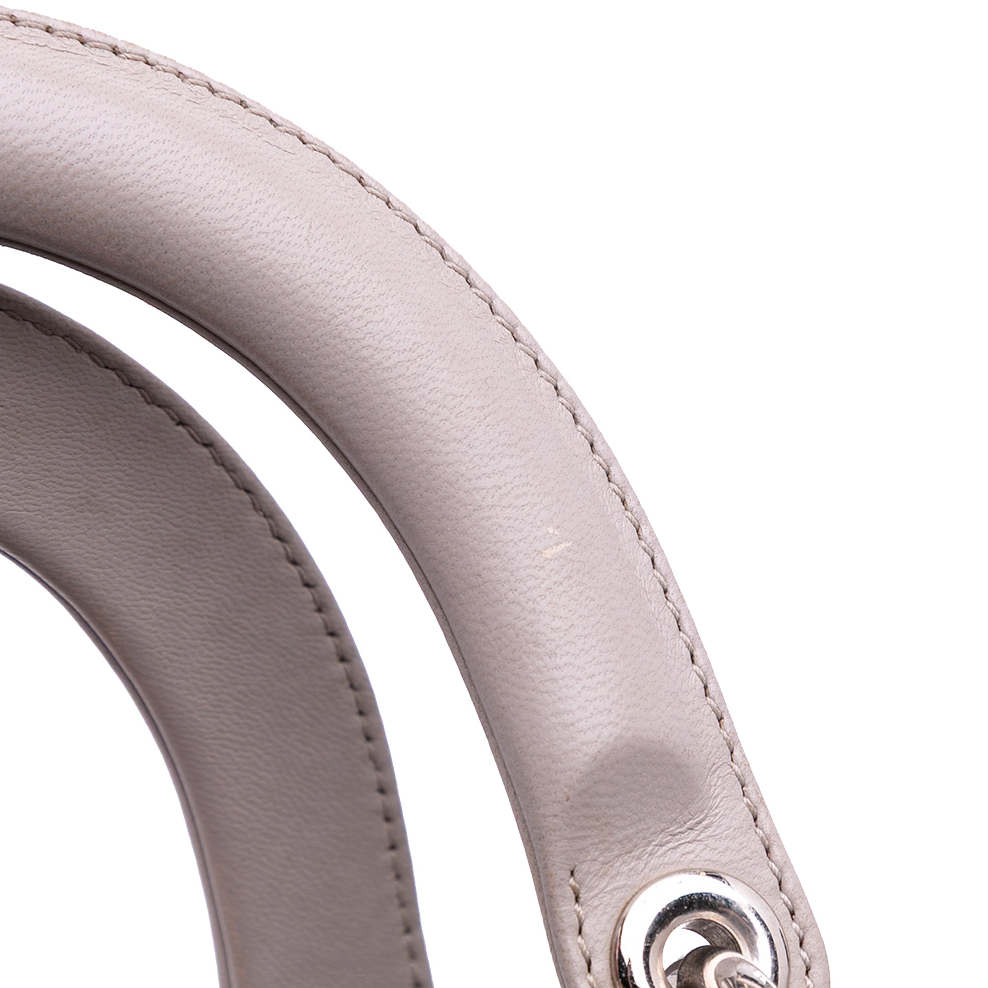 Large Lambskin Cannage Lady Dior