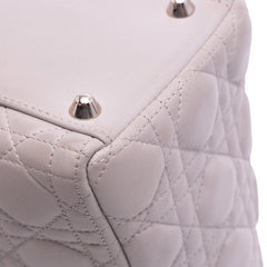 Large Lambskin Cannage Lady Dior