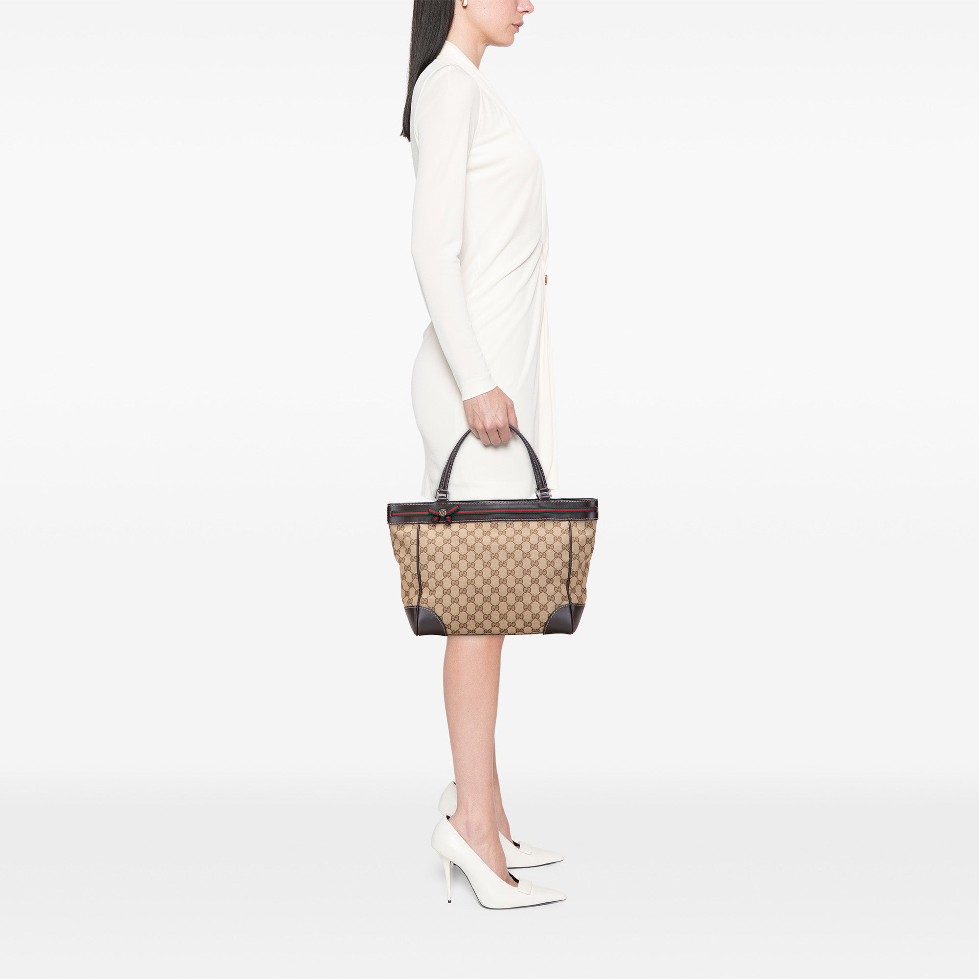 GG Canvas Web Mayfair Tote
