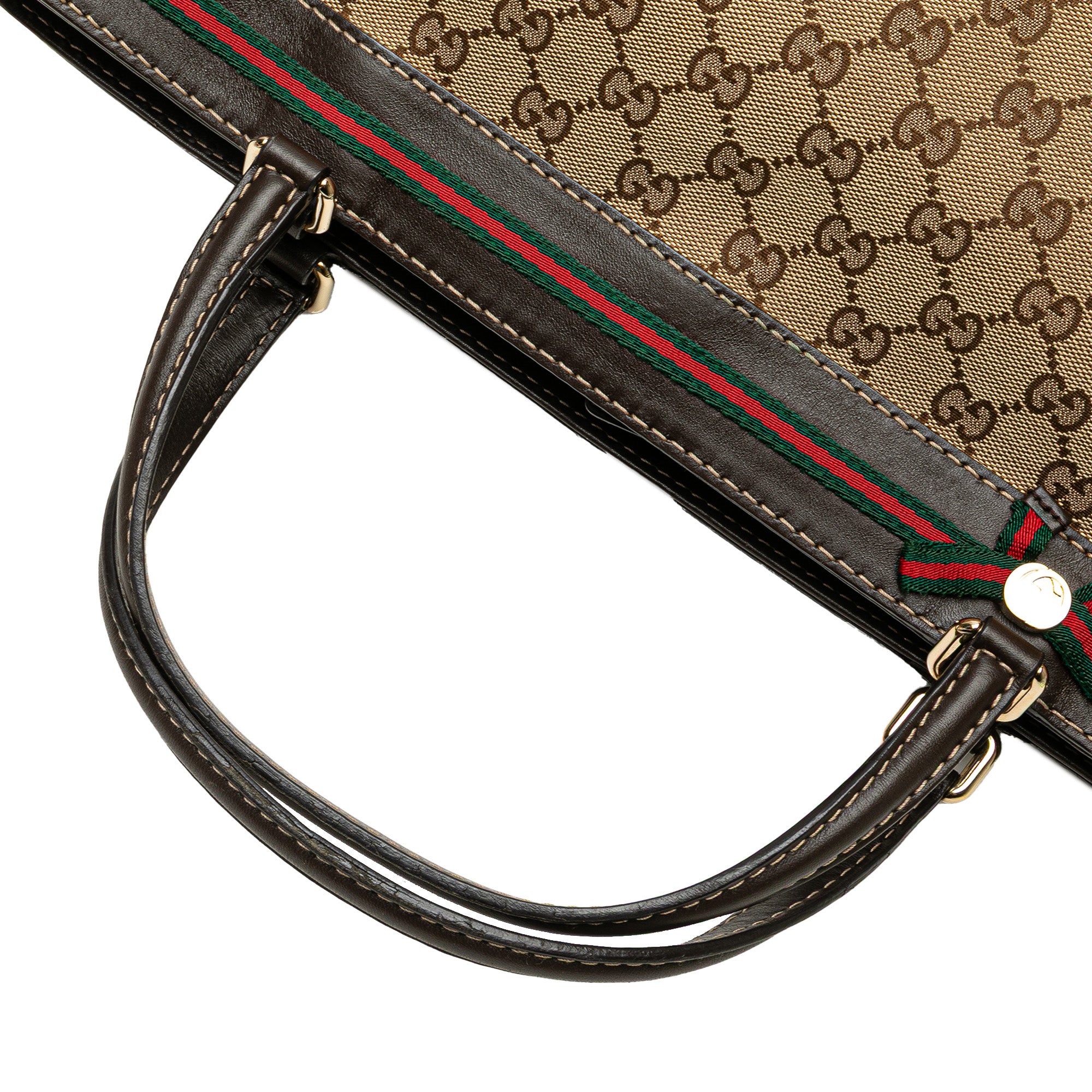 GG Canvas Web Mayfair Tote