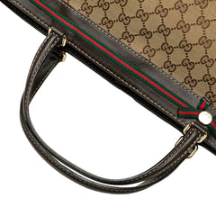 GG Canvas Web Mayfair Tote