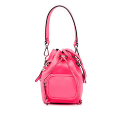 Mini Leather Mon Tresor Pocket Bucket Bag