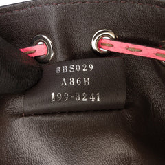 Mini Leather Mon Tresor Pocket Bucket Bag