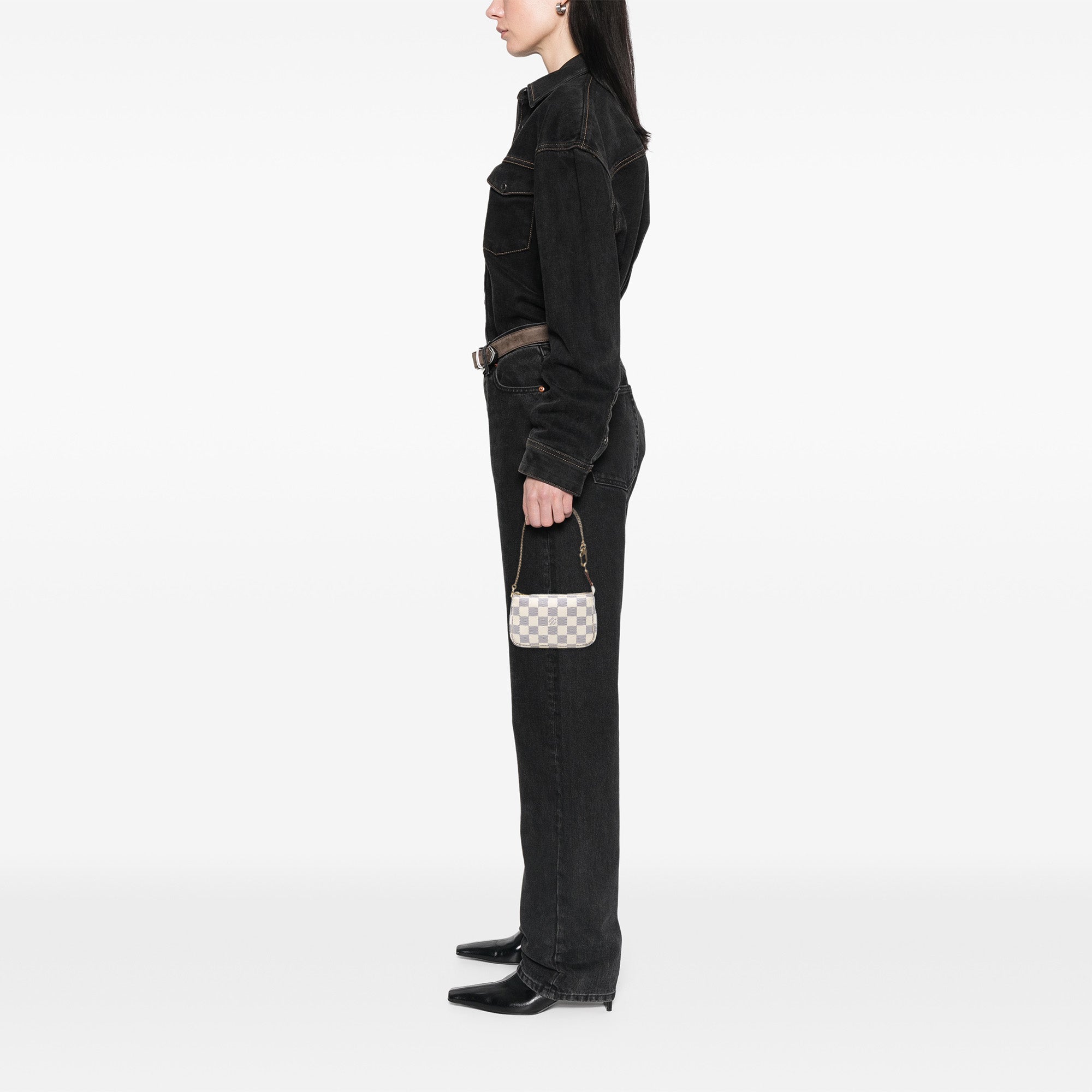 Damier Azur Mini Pochette Accessoires