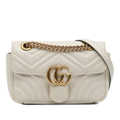 Small GG Marmont Matelasse Leather Shoulder Bag