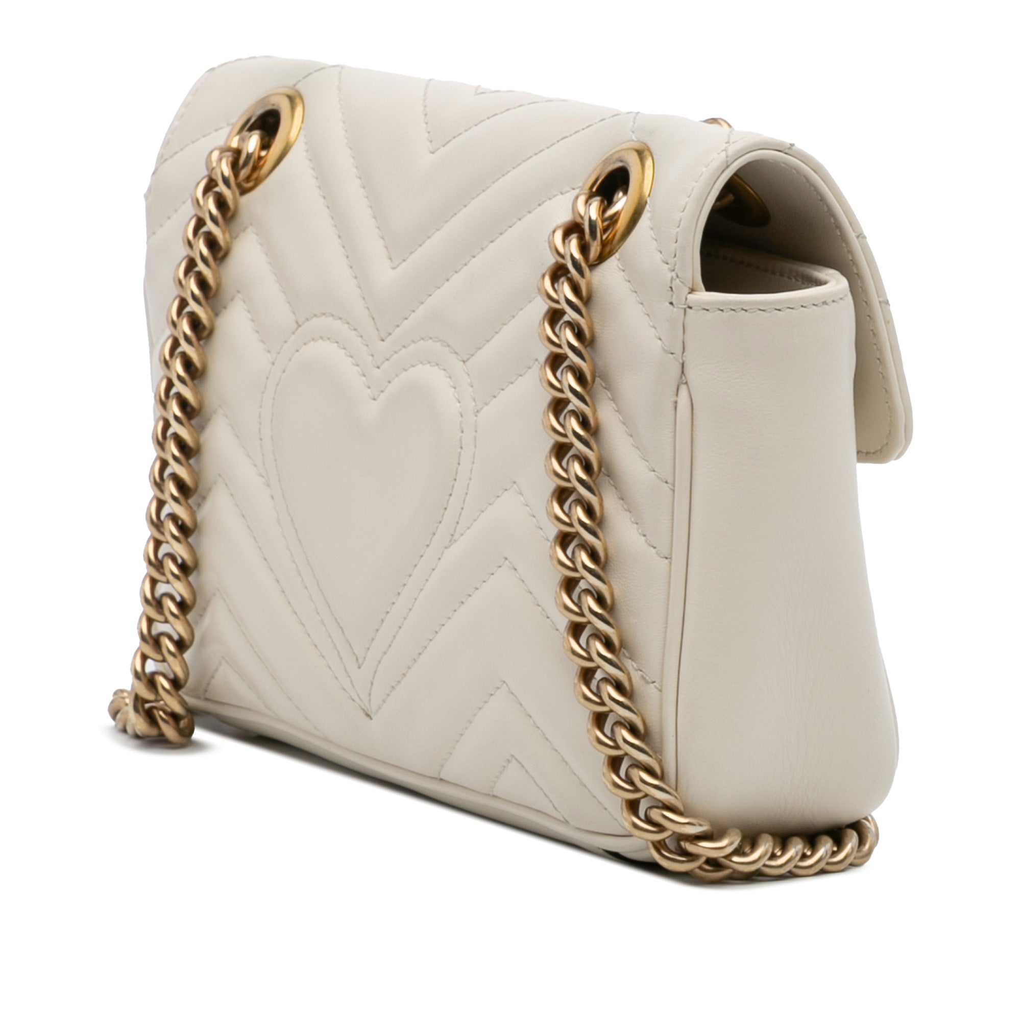 Small GG Marmont Matelasse Leather Shoulder Bag