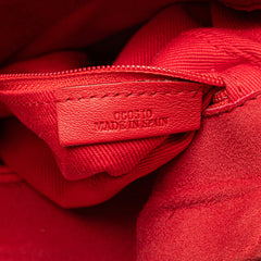 Mini Anagram Suede Handbag