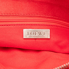 Mini Anagram Suede Handbag