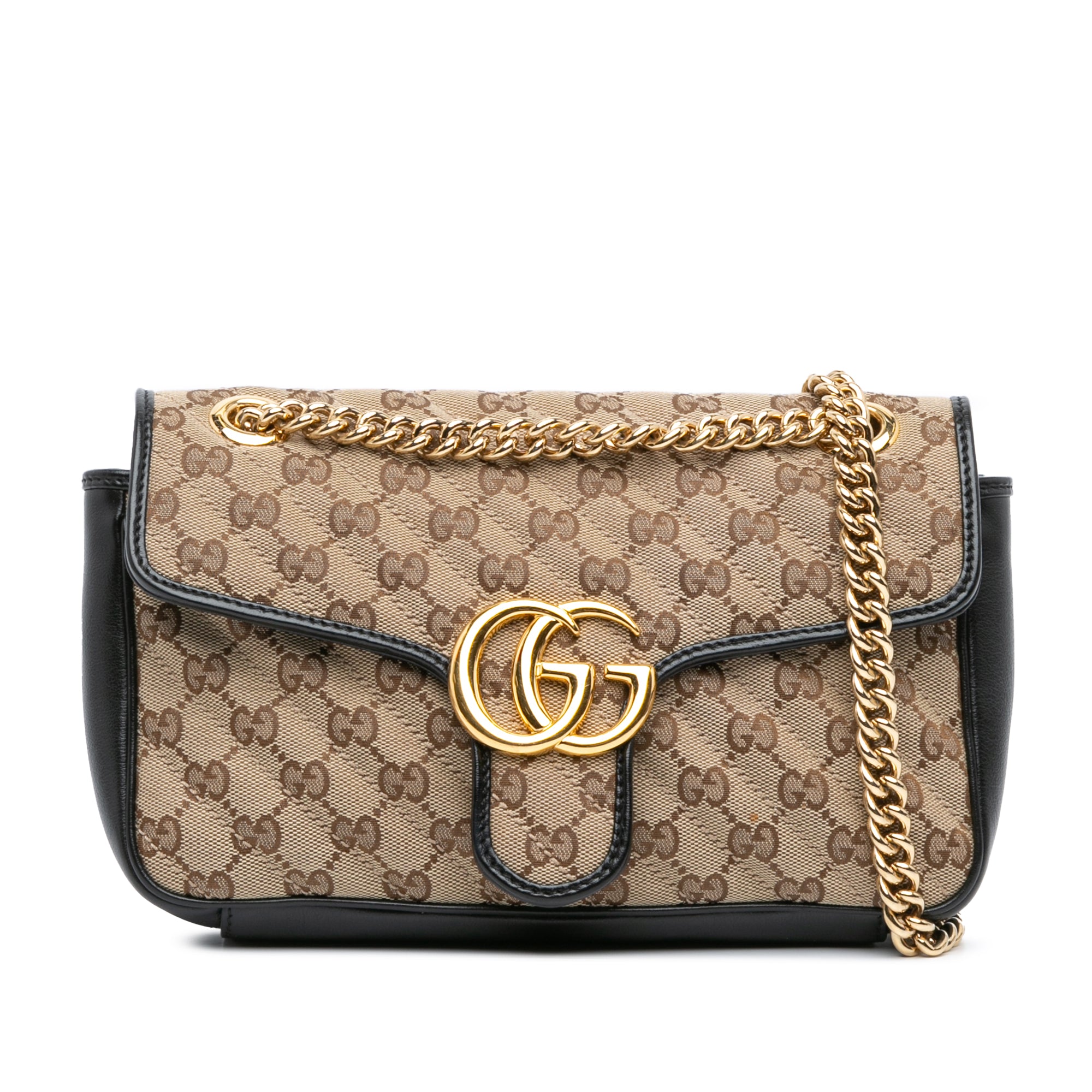 Small GG Canvas GG Marmont Crossbody