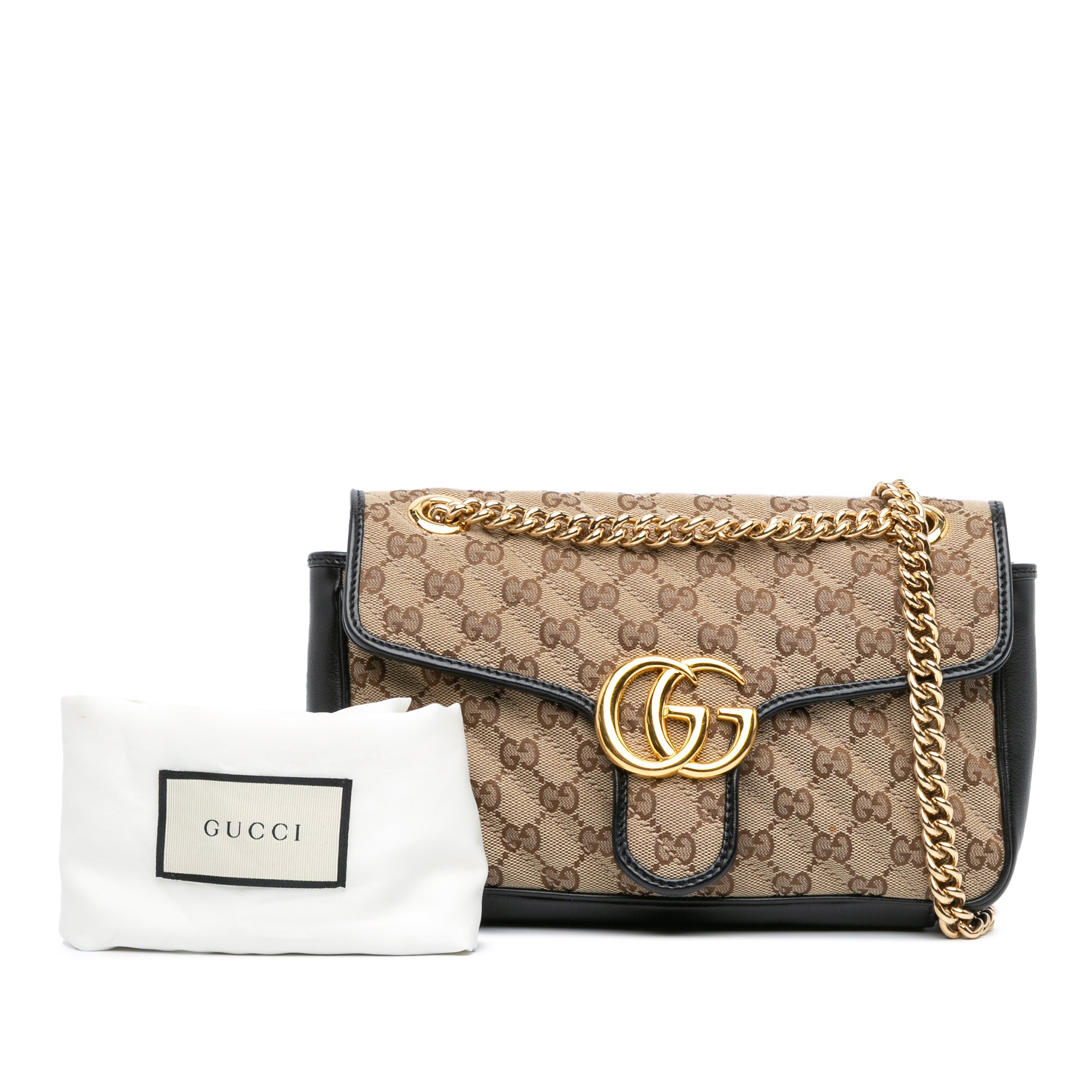 Small GG Canvas GG Marmont Crossbody