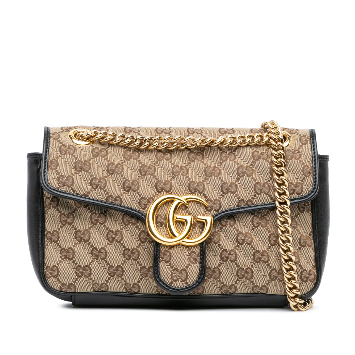 Small GG Canvas GG Marmont Crossbody