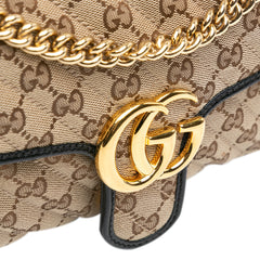 Small GG Canvas GG Marmont Crossbody