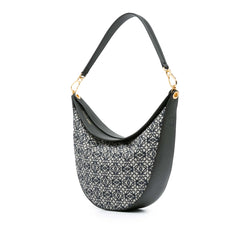 Anagram Canvas Luna Shoulder Bag