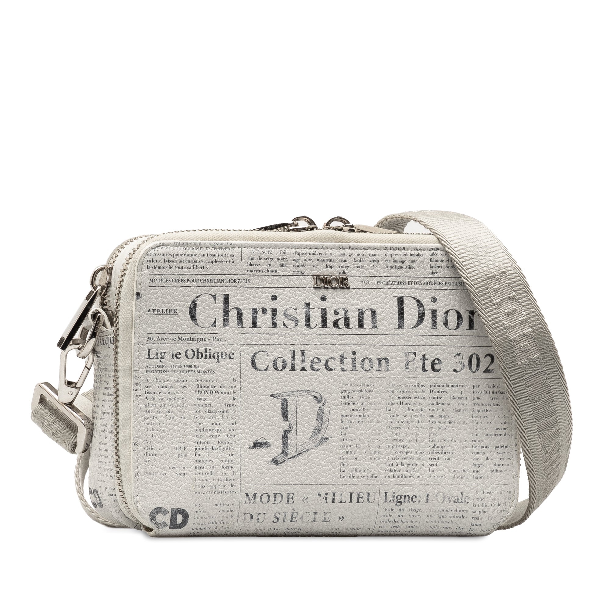 x Daniel Arsham Newspaper Print Crossbody