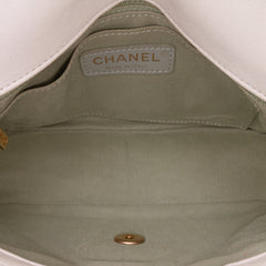 CC Quilted Calfskin Single Flap