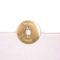 CC Quilted Calfskin Single Flap