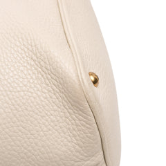 Leather Twill Satchel