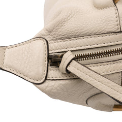 Leather Twill Satchel