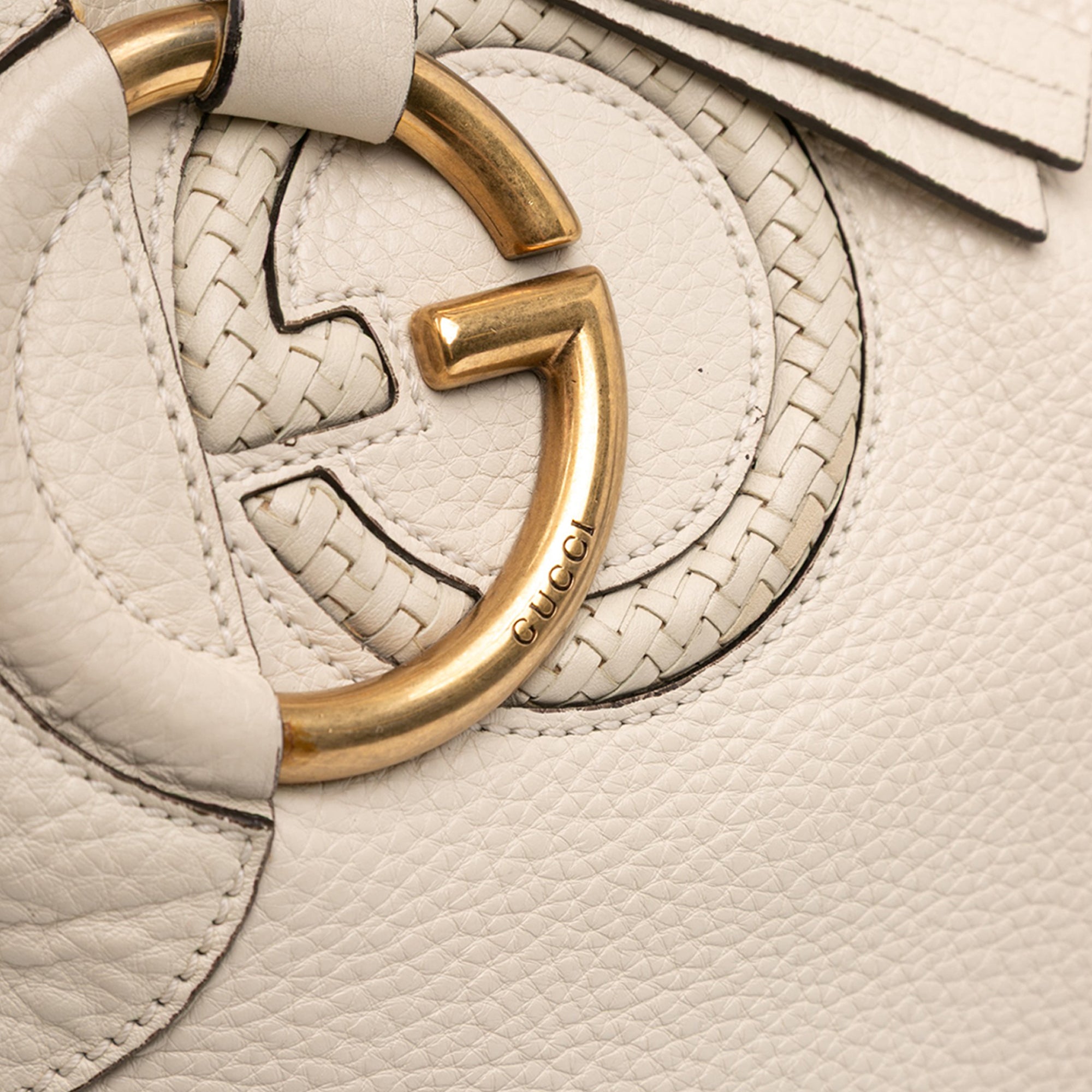 Leather Twill Satchel