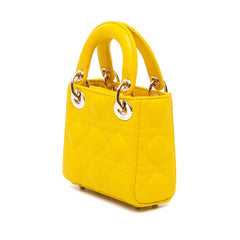 Micro Lambskin Cannage Lady Dior