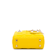 Micro Lambskin Cannage Lady Dior