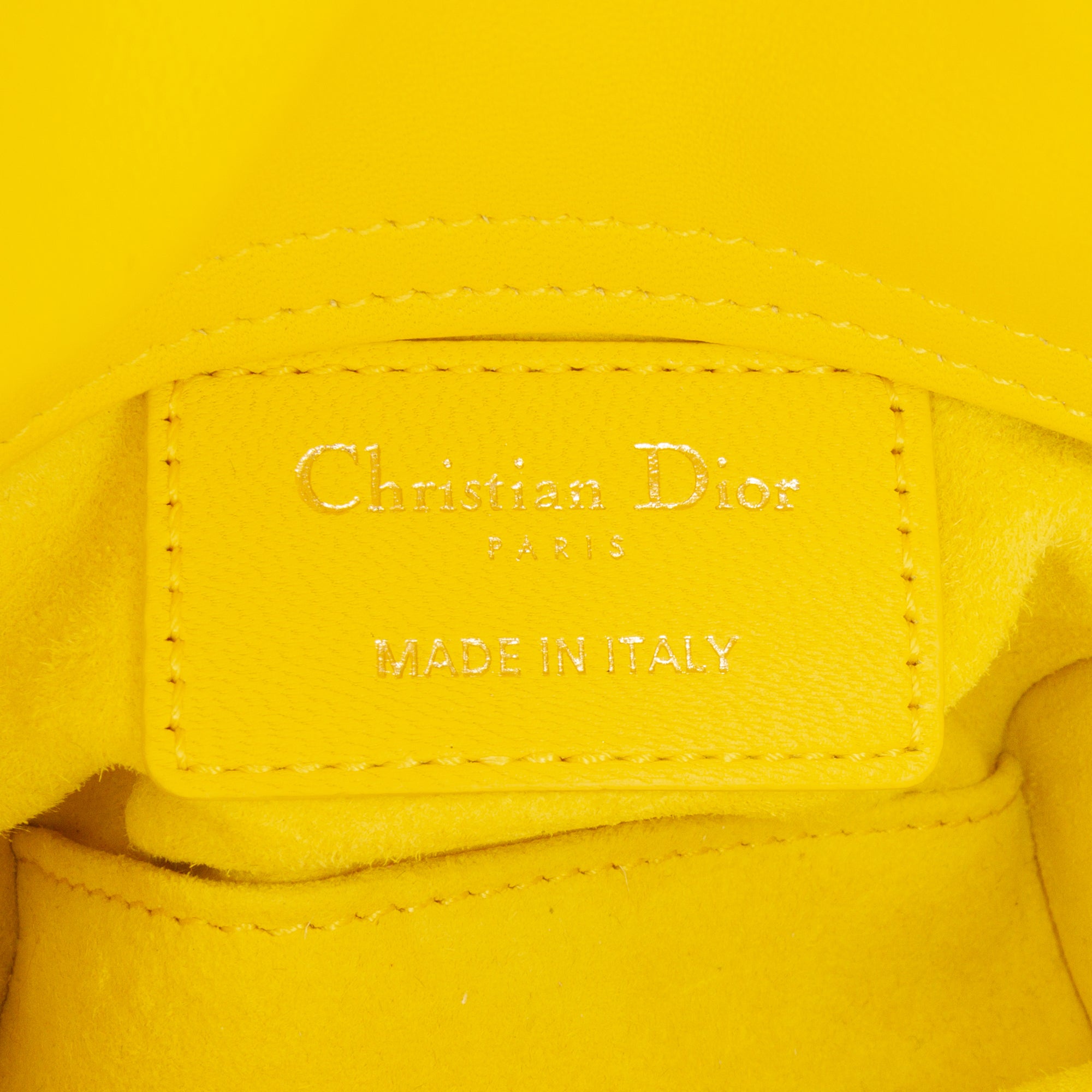 Micro Lambskin Cannage Lady Dior