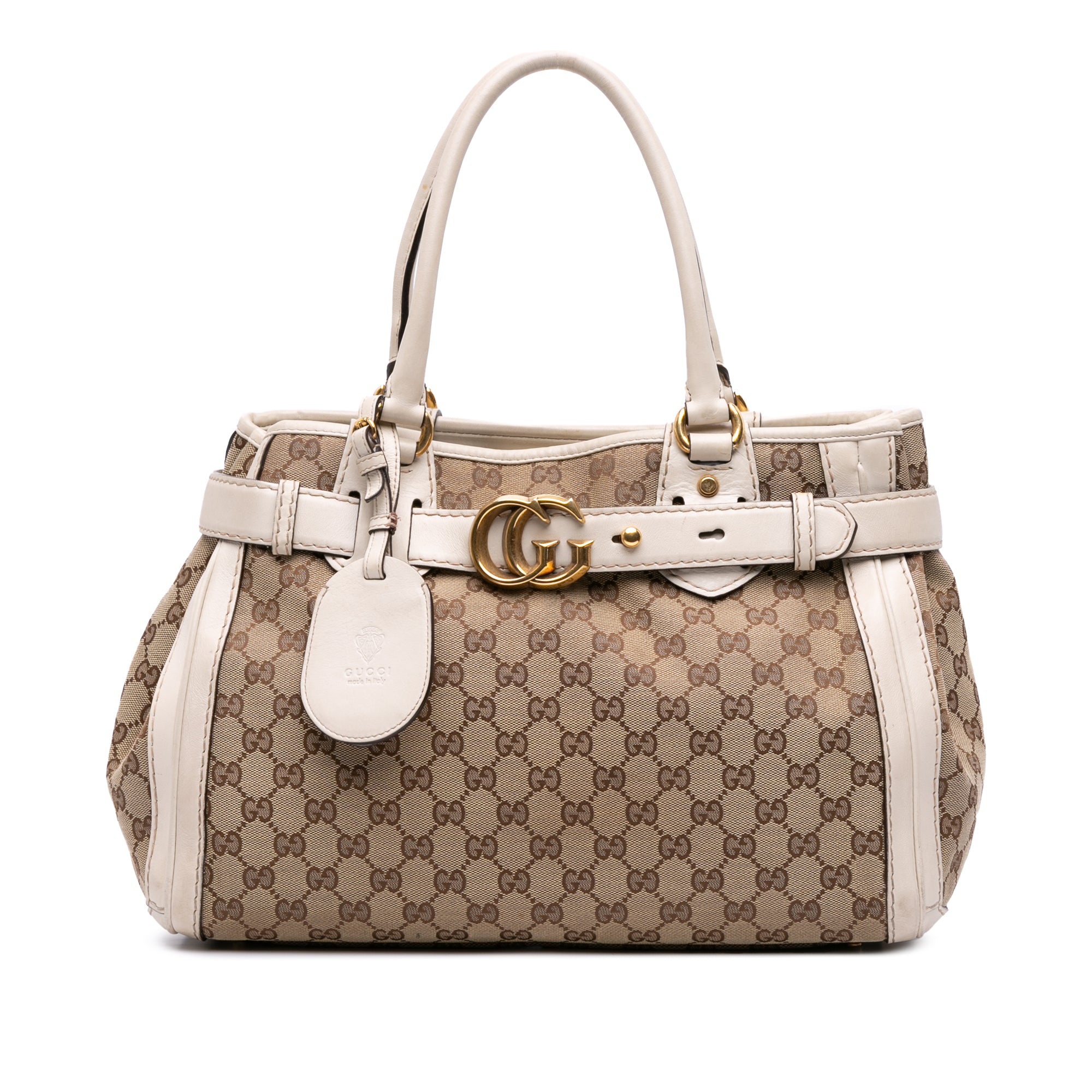 GG Canvas Running Tote