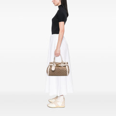 GG Canvas Running Tote
