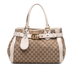GG Canvas Running Tote