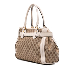 GG Canvas Running Tote