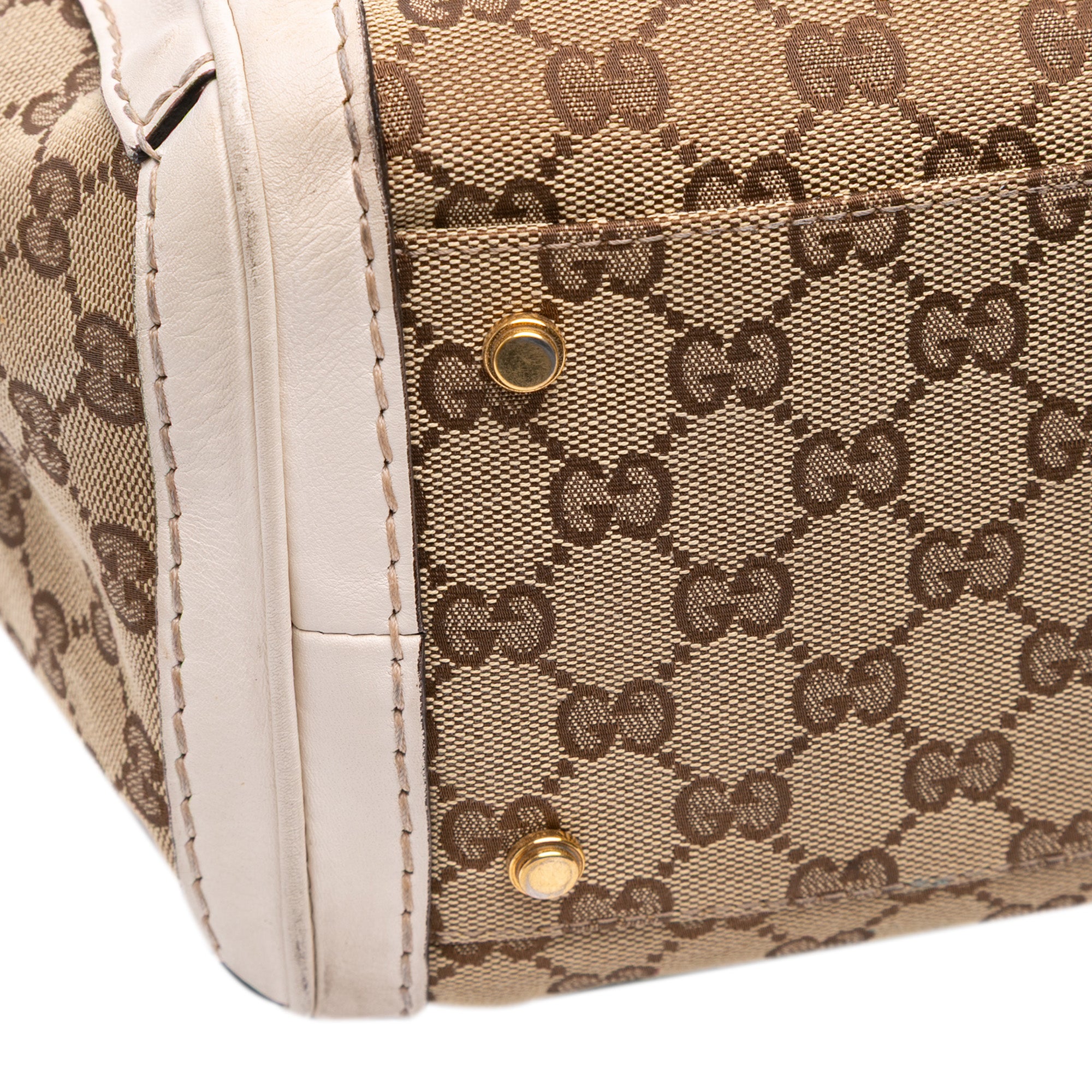 GG Canvas Running Tote