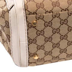 GG Canvas Running Tote