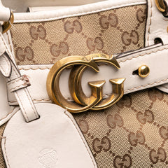 GG Canvas Running Tote