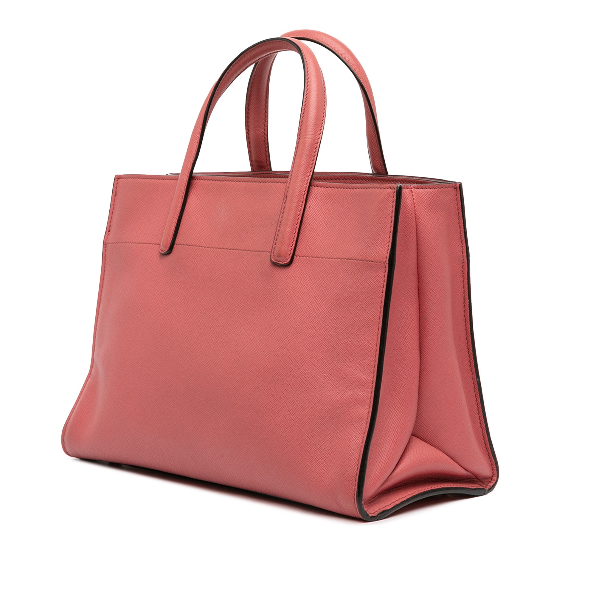 Saffiano Soft Triple Pocket Tote