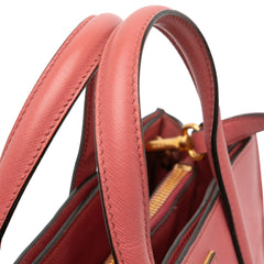 Saffiano Soft Triple Pocket Tote