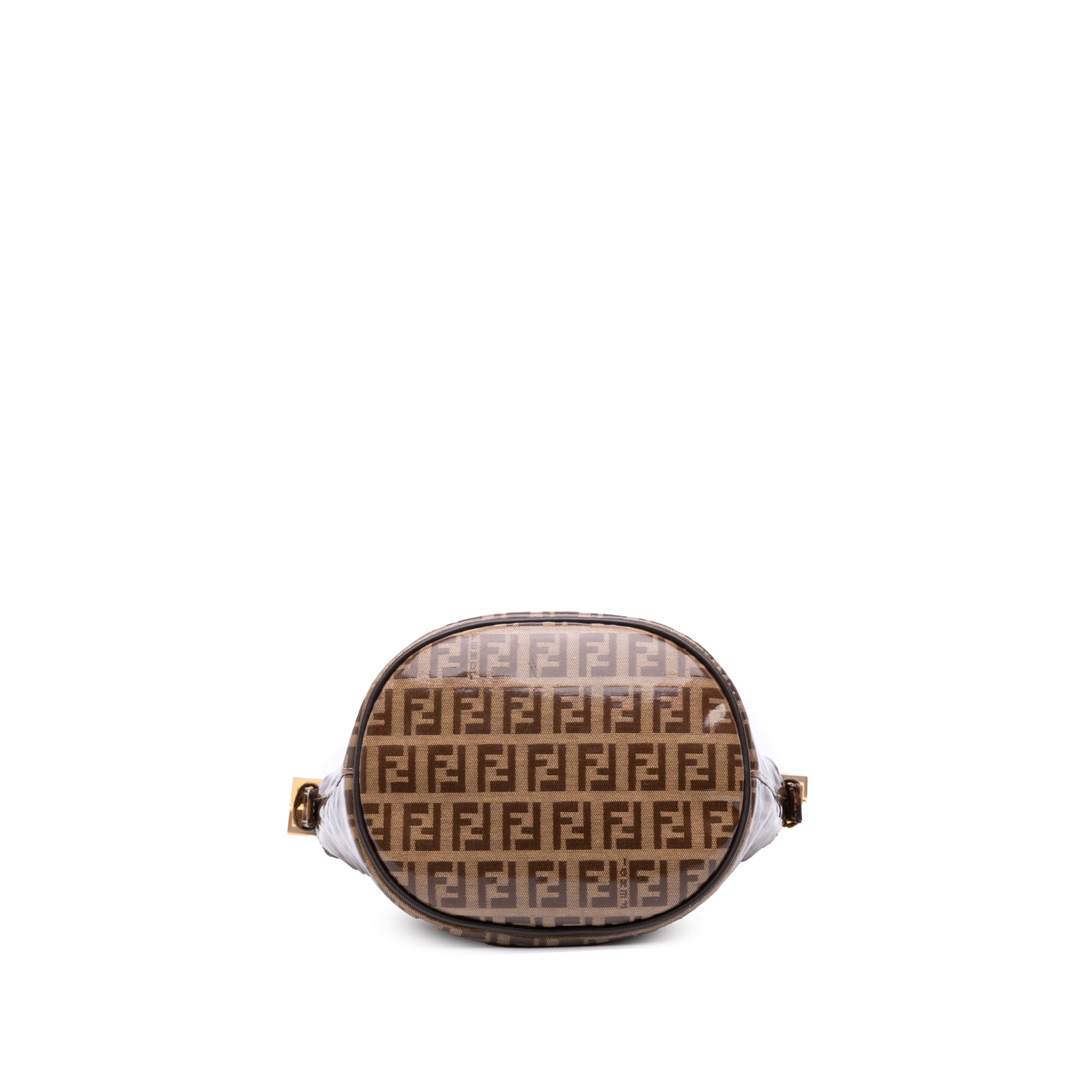 Zucchino Crystal Double Flap Bucket Bag