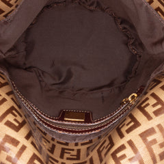 Zucchino Crystal Double Flap Bucket Bag